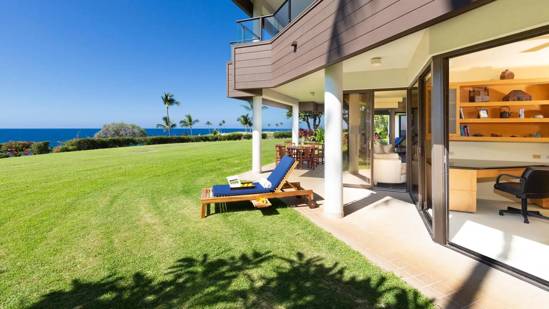 Ocean Dream Panoramic Oceanfront Walk To Private Beach Club Bikes Waikoloa 0*,