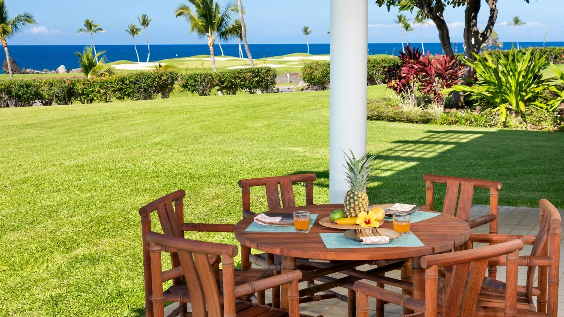 Ocean Dream Panoramic Oceanfront Walk To Private Beach Club Bikes Waikoloa Apartment
