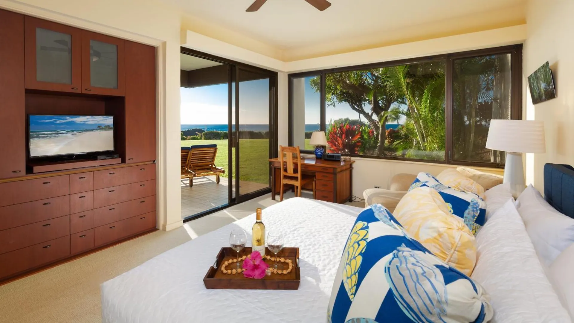 Ocean Dream Panoramic Oceanfront Walk To Private Beach Club Bikes 唯客乐渡假村 公寓