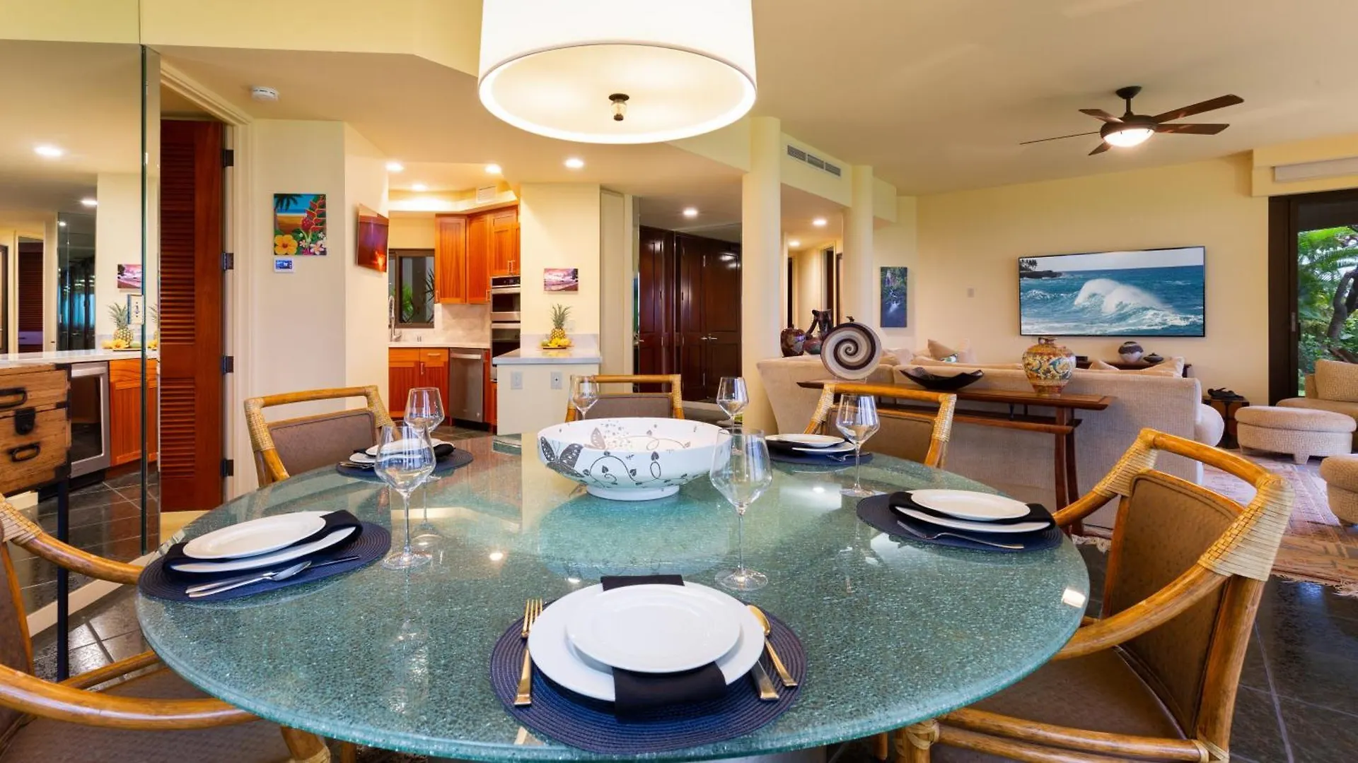 公寓 Ocean Dream Panoramic Oceanfront Walk To Private Beach Club Bikes 唯客乐渡假村